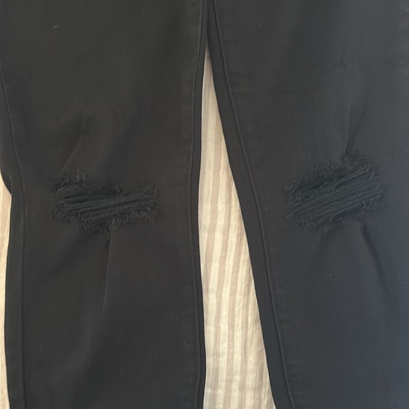 Paige High Waisted Margot Ankle Women's Deep Black Jeans - Picture 11 of 11